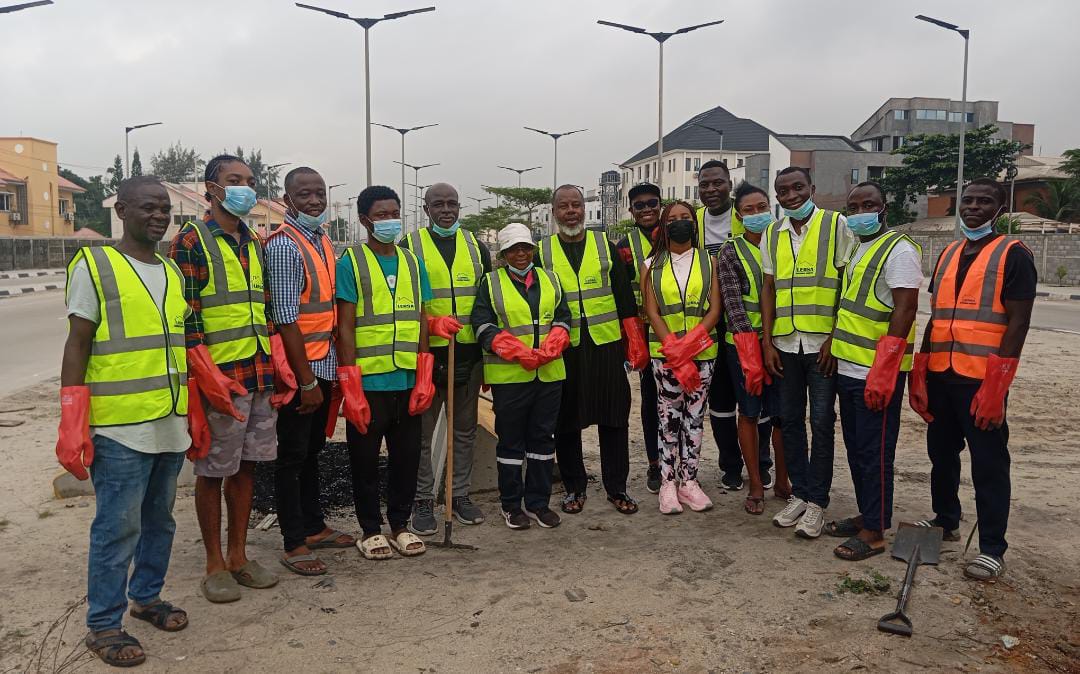 LERSA Leads Clean-Up of Lagos Coastal Road, Calls for Wetlands Preservation